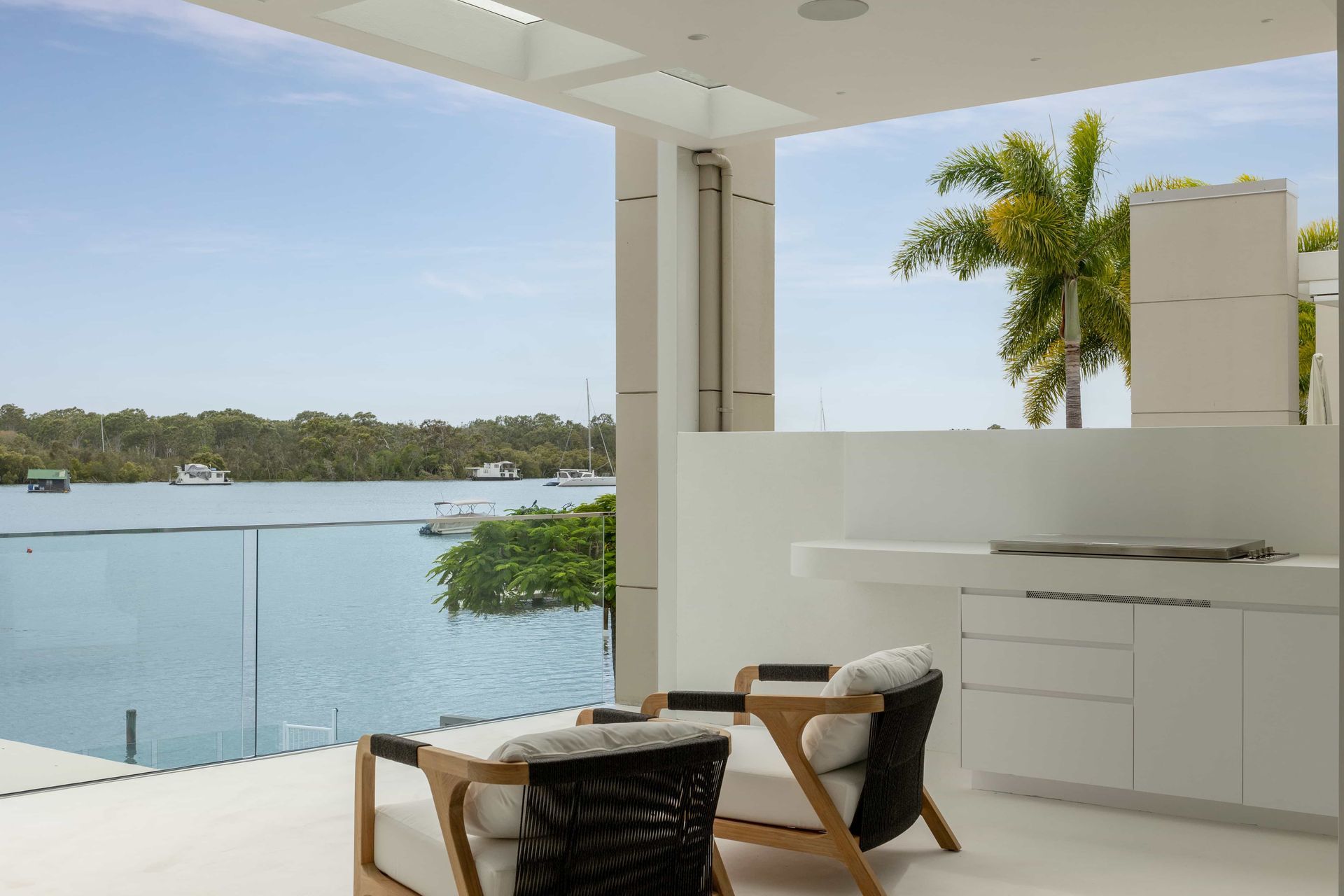 AGS aluminium sliding doors and window walls on the Hilton Terrace project in Noosaville
